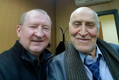 Николай Дроздов на студии Интервал